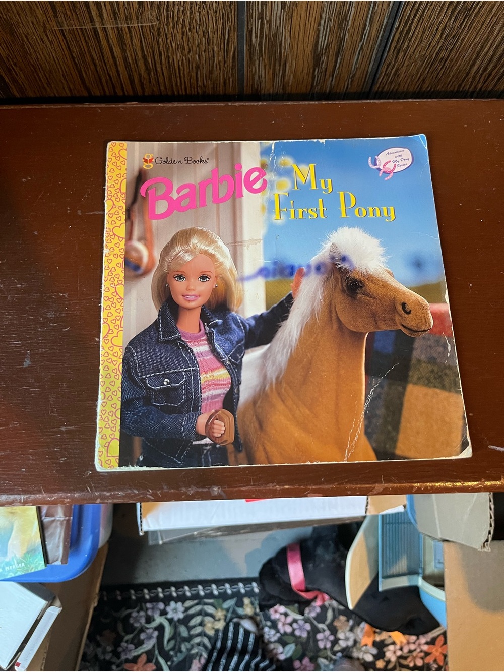 Barbie My First Pony - Pink & Blonde Cover
